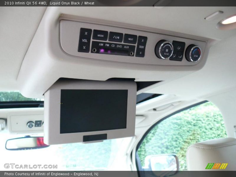 Controls of 2010 QX 56 4WD