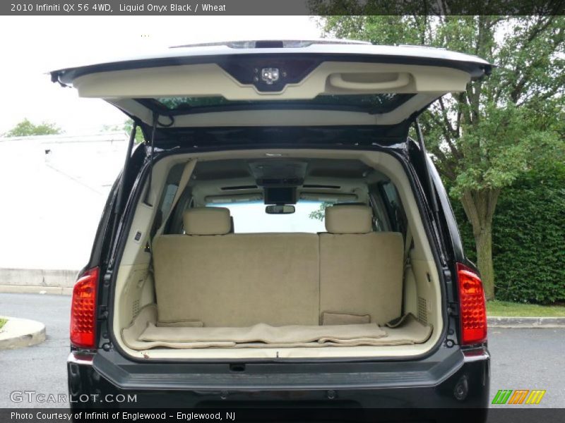 Liquid Onyx Black / Wheat 2010 Infiniti QX 56 4WD