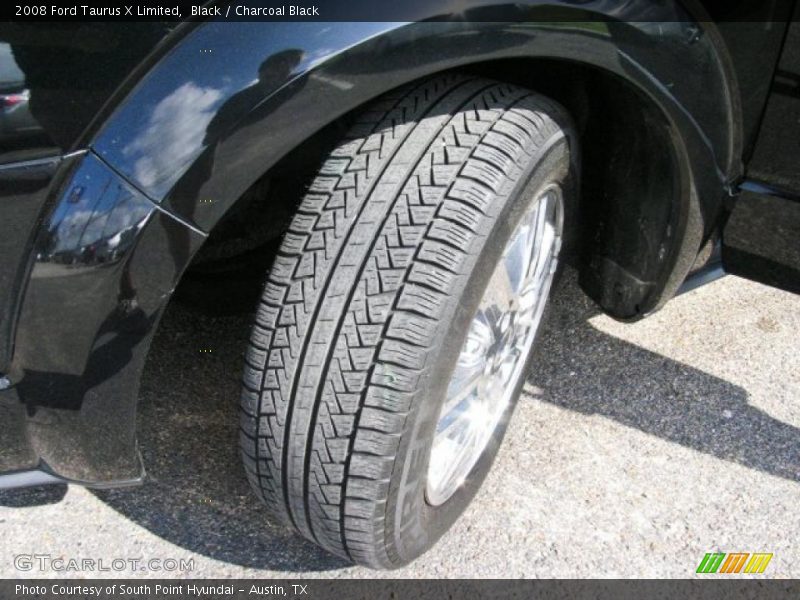 Black / Charcoal Black 2008 Ford Taurus X Limited