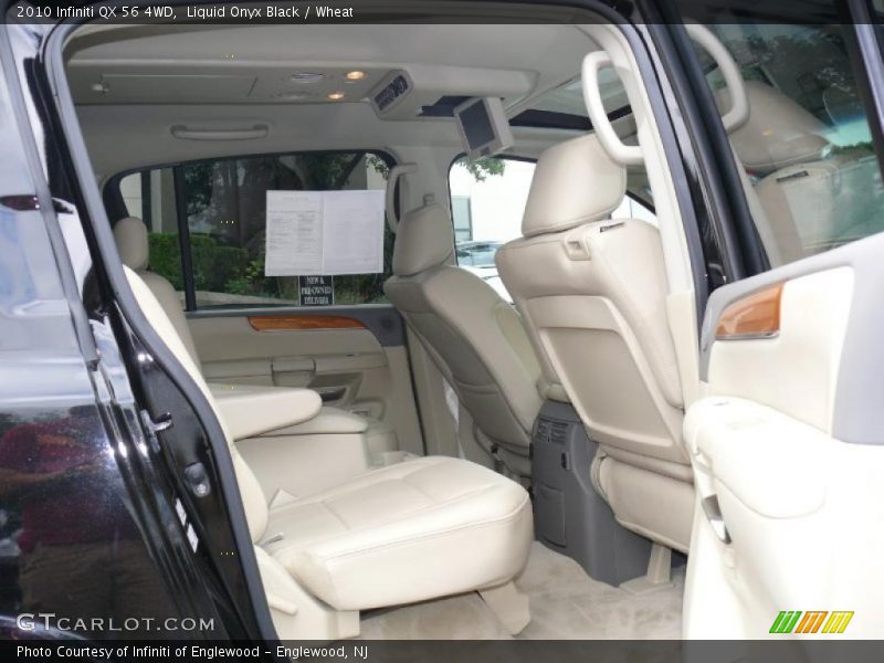 Liquid Onyx Black / Wheat 2010 Infiniti QX 56 4WD