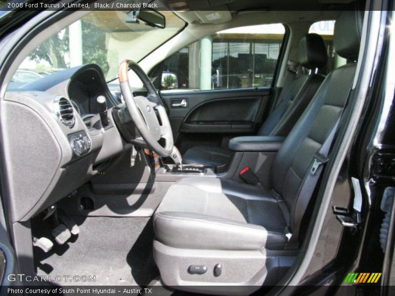 Black / Charcoal Black 2008 Ford Taurus X Limited