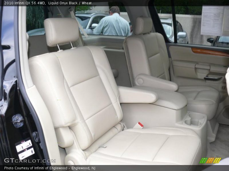 Rear Seat of 2010 QX 56 4WD