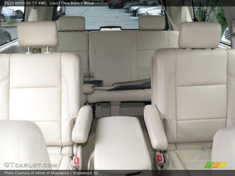 Rear Seat of 2010 QX 56 4WD