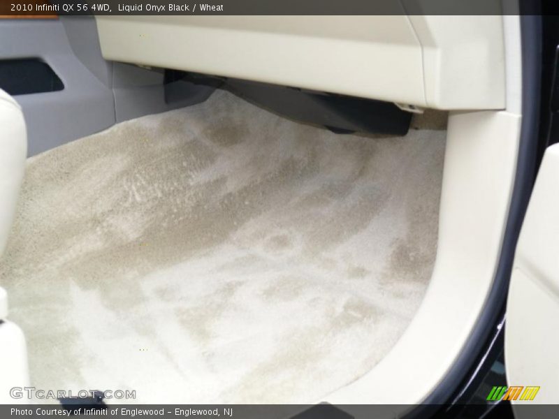 Liquid Onyx Black / Wheat 2010 Infiniti QX 56 4WD