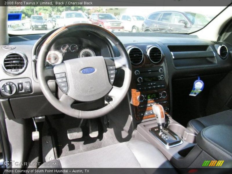 Black / Charcoal Black 2008 Ford Taurus X Limited