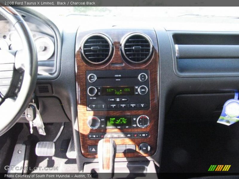 Black / Charcoal Black 2008 Ford Taurus X Limited