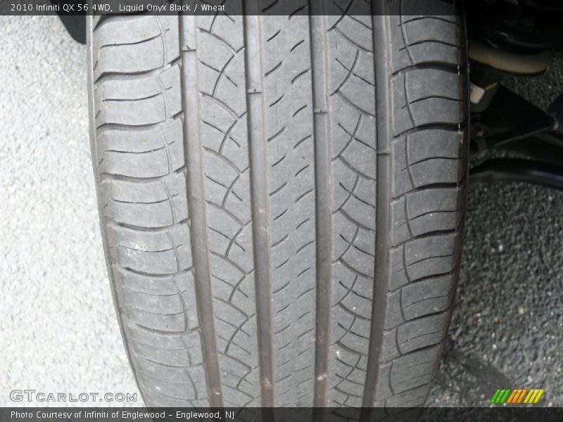 Liquid Onyx Black / Wheat 2010 Infiniti QX 56 4WD