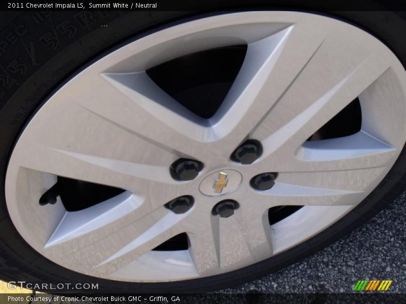 Summit White / Neutral 2011 Chevrolet Impala LS