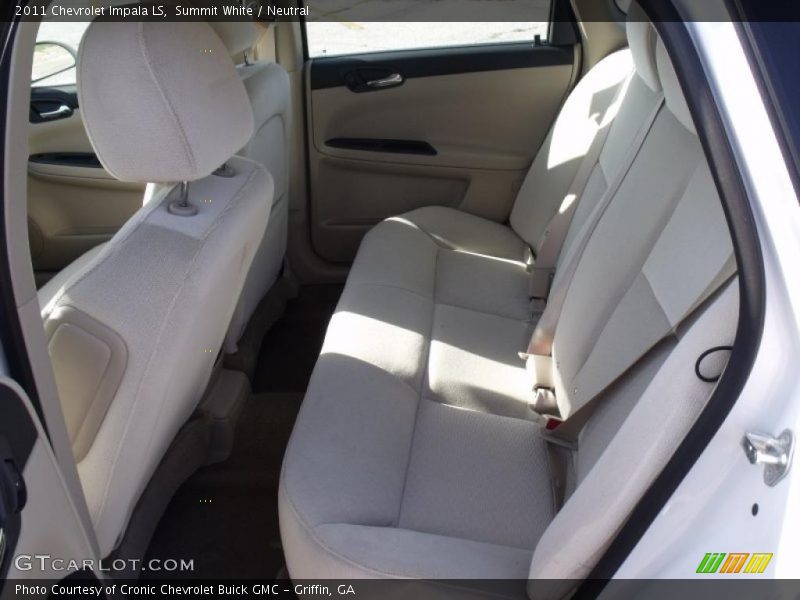 Summit White / Neutral 2011 Chevrolet Impala LS