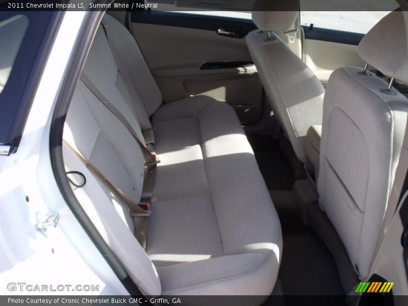 Summit White / Neutral 2011 Chevrolet Impala LS