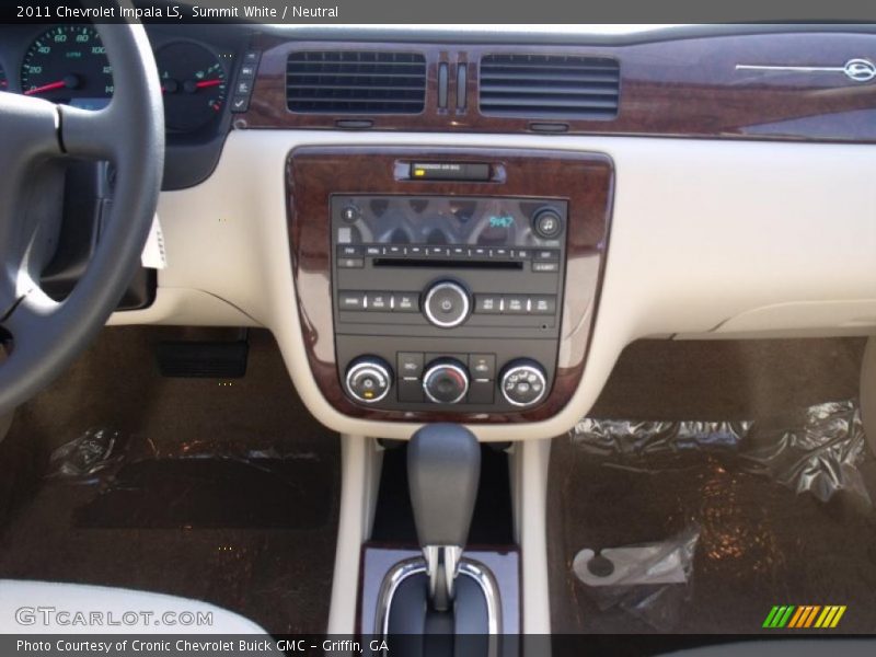 Summit White / Neutral 2011 Chevrolet Impala LS