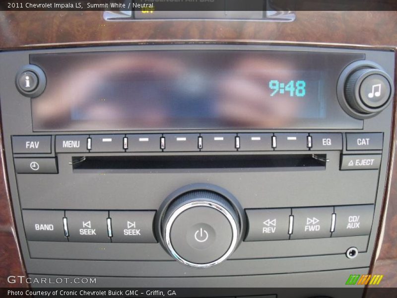 Summit White / Neutral 2011 Chevrolet Impala LS