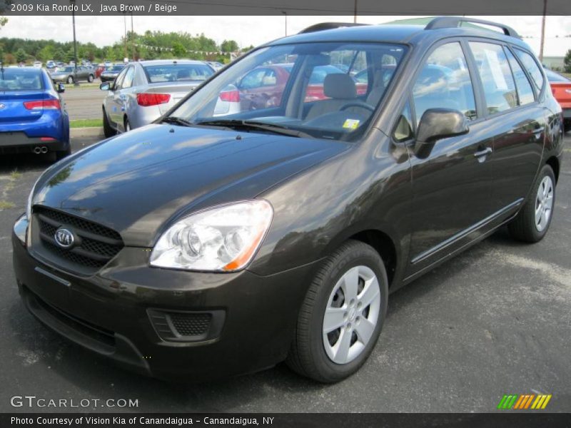 Java Brown / Beige 2009 Kia Rondo LX