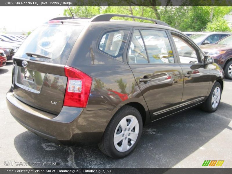 Java Brown / Beige 2009 Kia Rondo LX