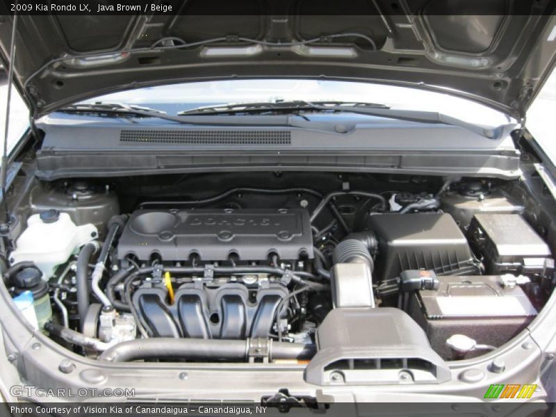 Java Brown / Beige 2009 Kia Rondo LX