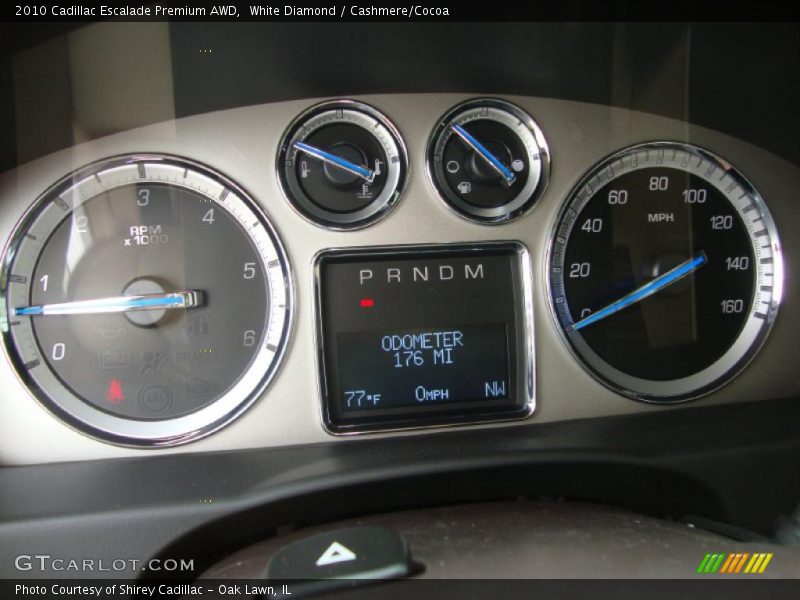 White Diamond / Cashmere/Cocoa 2010 Cadillac Escalade Premium AWD