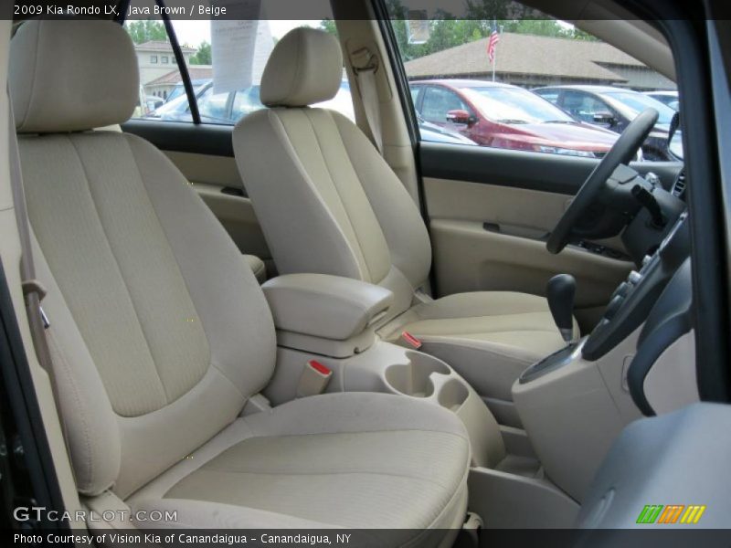 Java Brown / Beige 2009 Kia Rondo LX