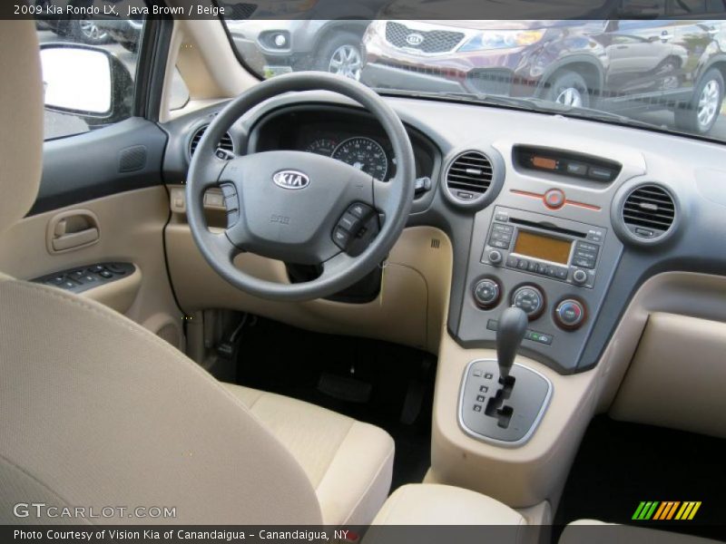 Java Brown / Beige 2009 Kia Rondo LX