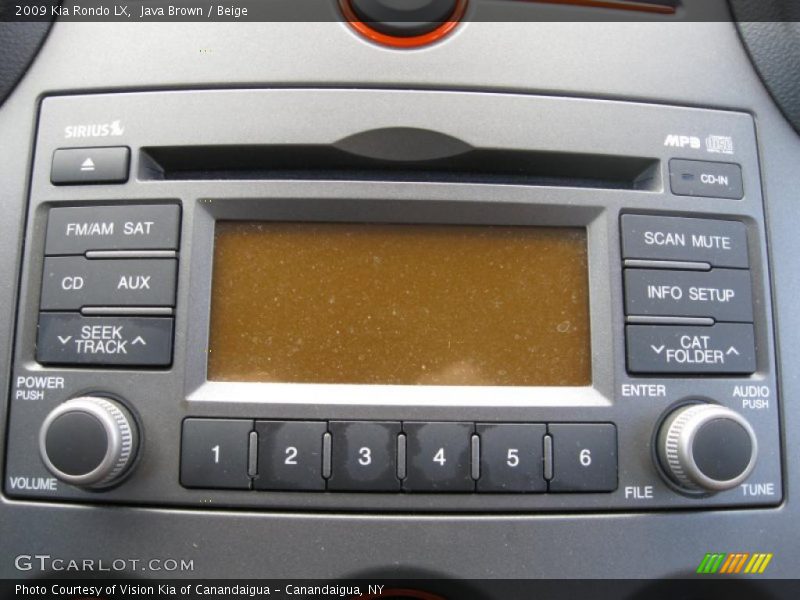Java Brown / Beige 2009 Kia Rondo LX