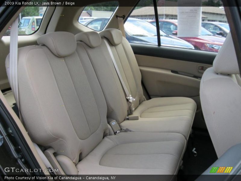 Java Brown / Beige 2009 Kia Rondo LX