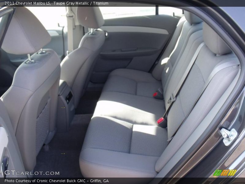 Taupe Gray Metallic / Titanium 2011 Chevrolet Malibu LS