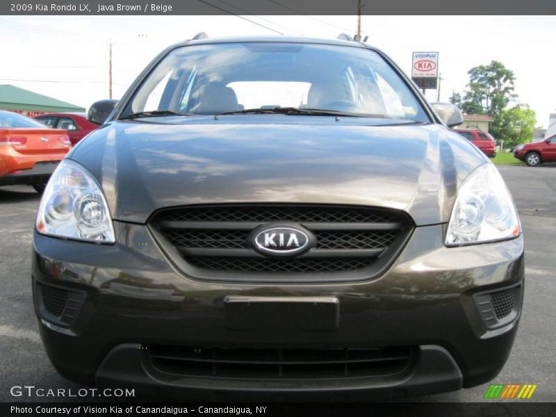 Java Brown / Beige 2009 Kia Rondo LX