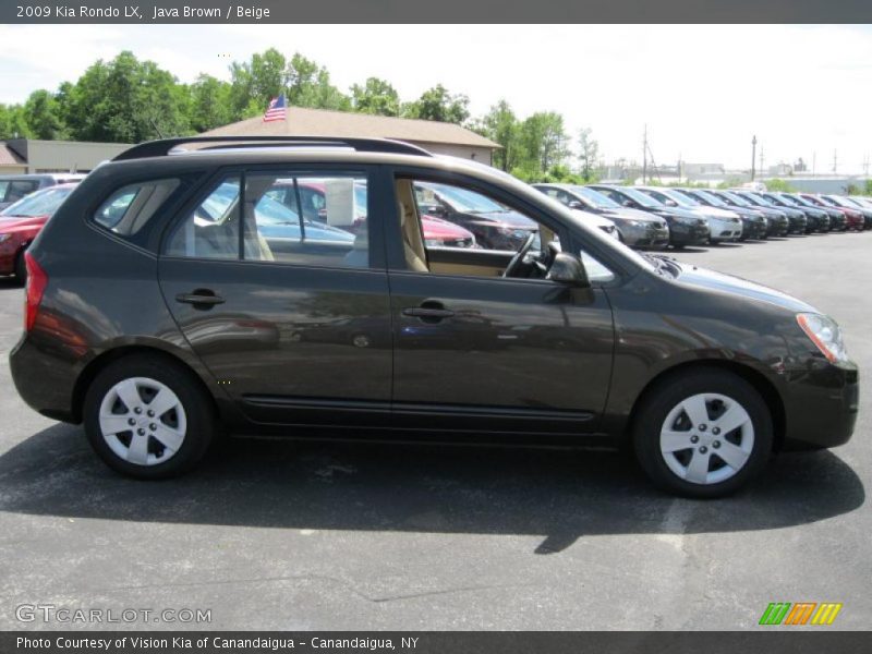 Java Brown / Beige 2009 Kia Rondo LX
