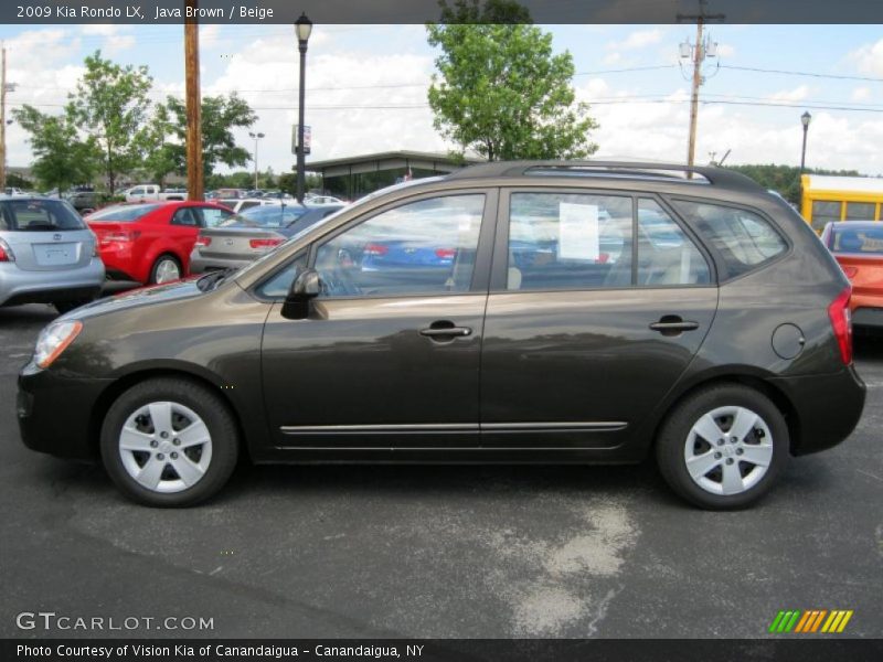 Java Brown / Beige 2009 Kia Rondo LX