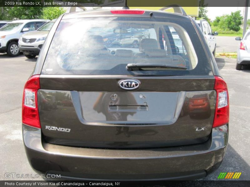 Java Brown / Beige 2009 Kia Rondo LX