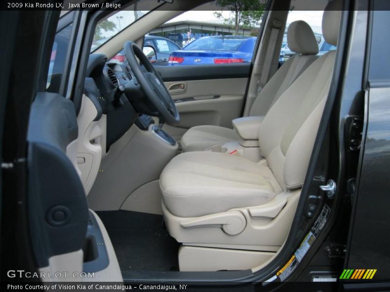 Java Brown / Beige 2009 Kia Rondo LX