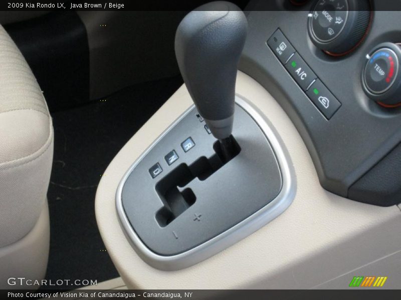 Java Brown / Beige 2009 Kia Rondo LX
