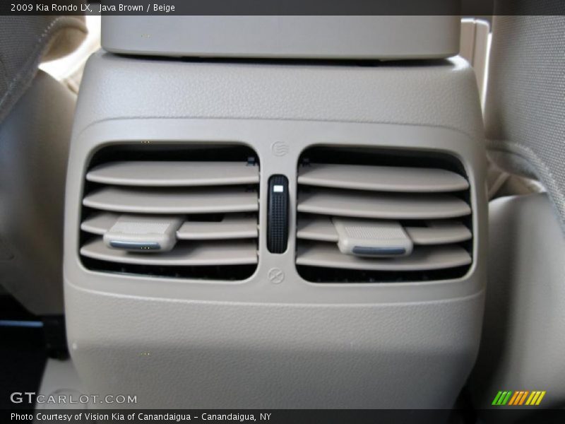 Java Brown / Beige 2009 Kia Rondo LX