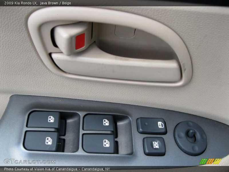 Java Brown / Beige 2009 Kia Rondo LX