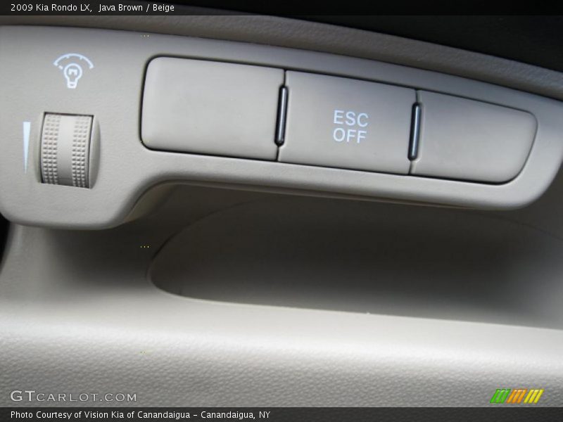 Java Brown / Beige 2009 Kia Rondo LX