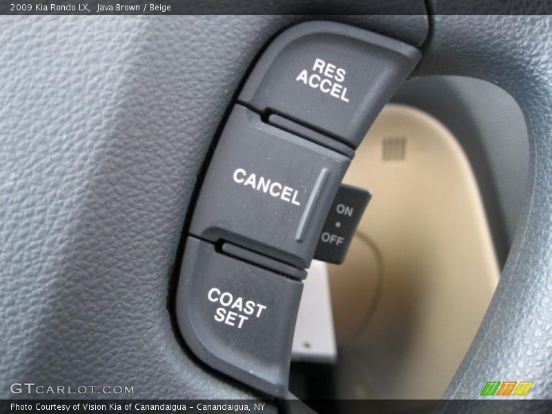 Java Brown / Beige 2009 Kia Rondo LX