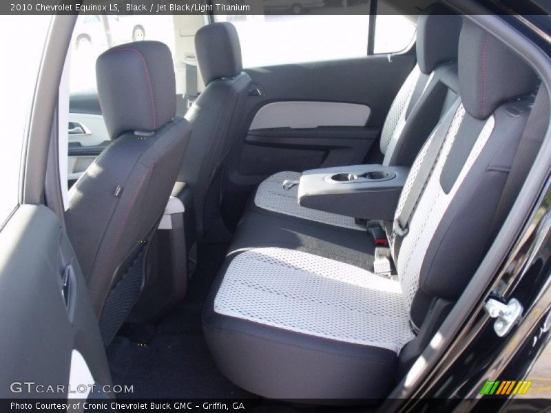 Black / Jet Black/Light Titanium 2010 Chevrolet Equinox LS