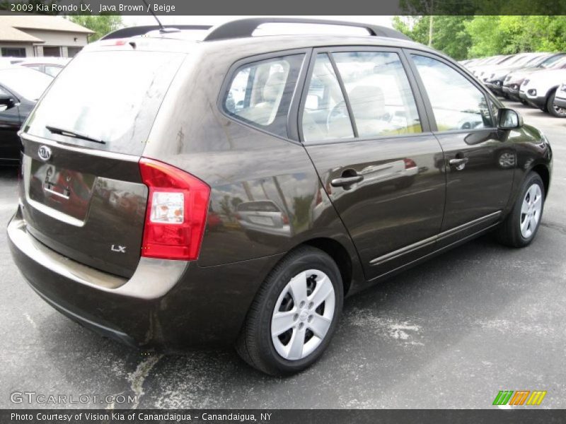 Java Brown / Beige 2009 Kia Rondo LX
