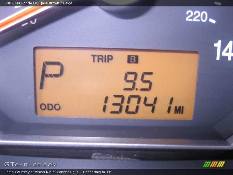 Java Brown / Beige 2009 Kia Rondo LX