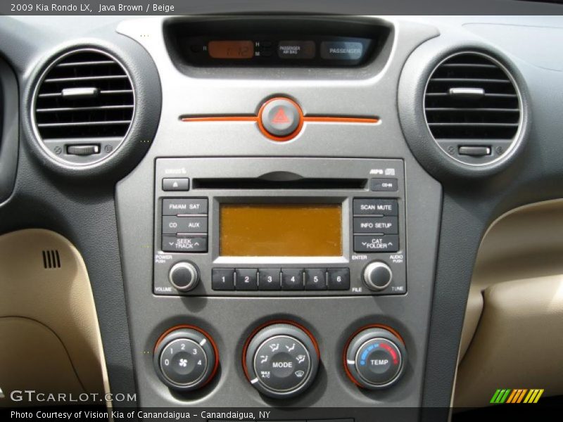 Java Brown / Beige 2009 Kia Rondo LX