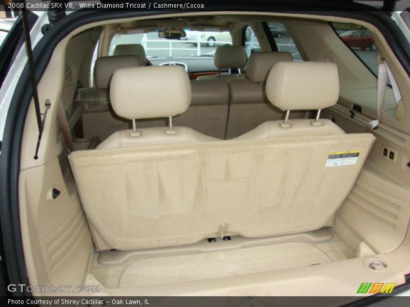 White Diamond Tricoat / Cashmere/Cocoa 2008 Cadillac SRX V8