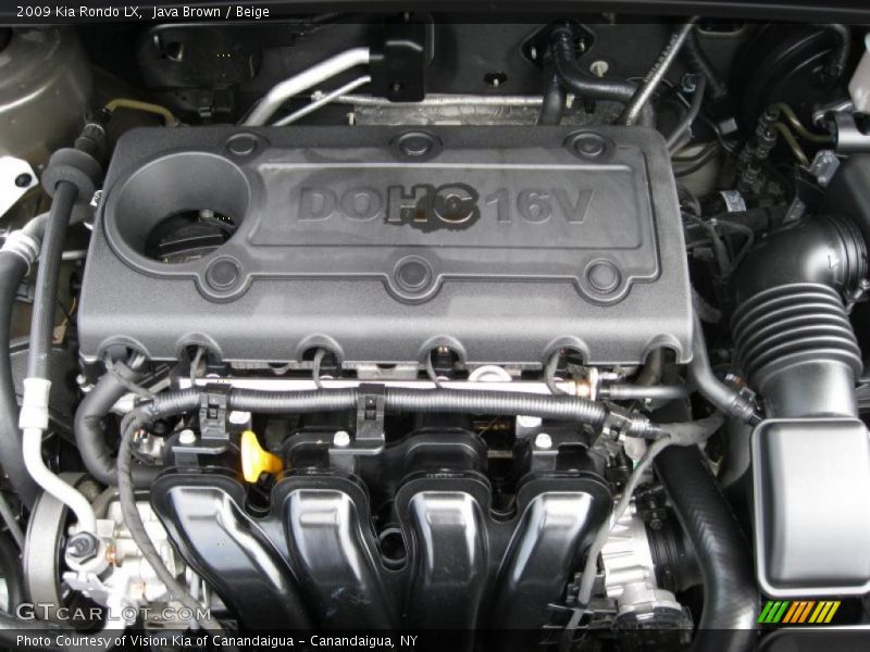 Java Brown / Beige 2009 Kia Rondo LX