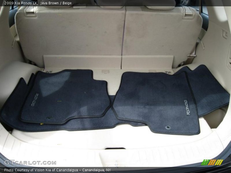 Java Brown / Beige 2009 Kia Rondo LX
