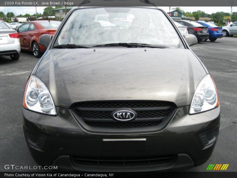 Java Brown / Beige 2009 Kia Rondo LX