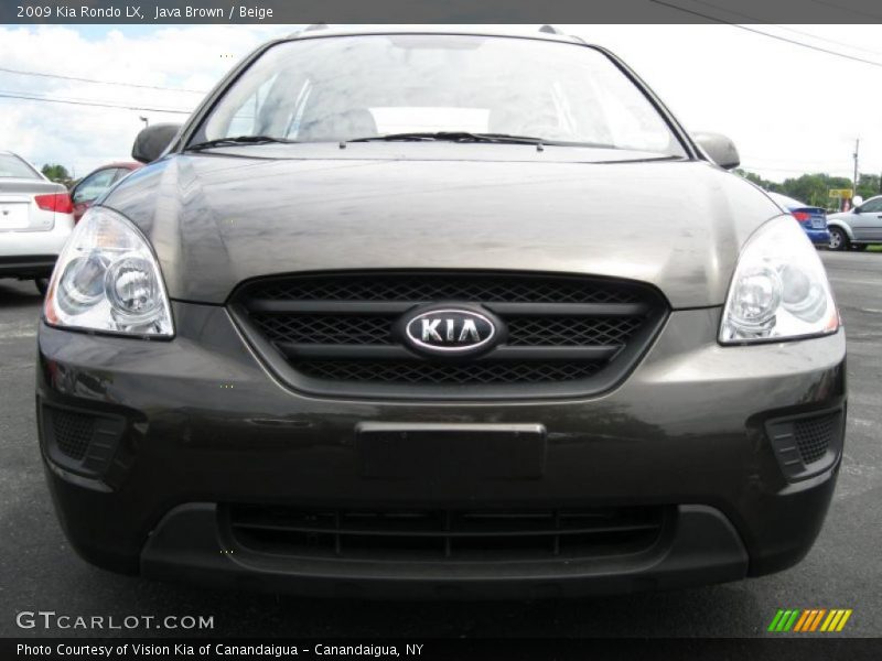Java Brown / Beige 2009 Kia Rondo LX