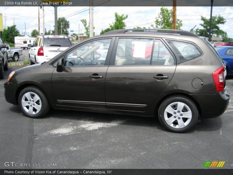 Java Brown / Beige 2009 Kia Rondo LX