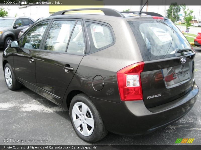 Java Brown / Beige 2009 Kia Rondo LX