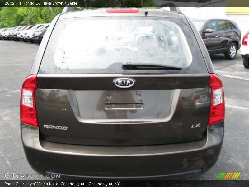 Java Brown / Beige 2009 Kia Rondo LX