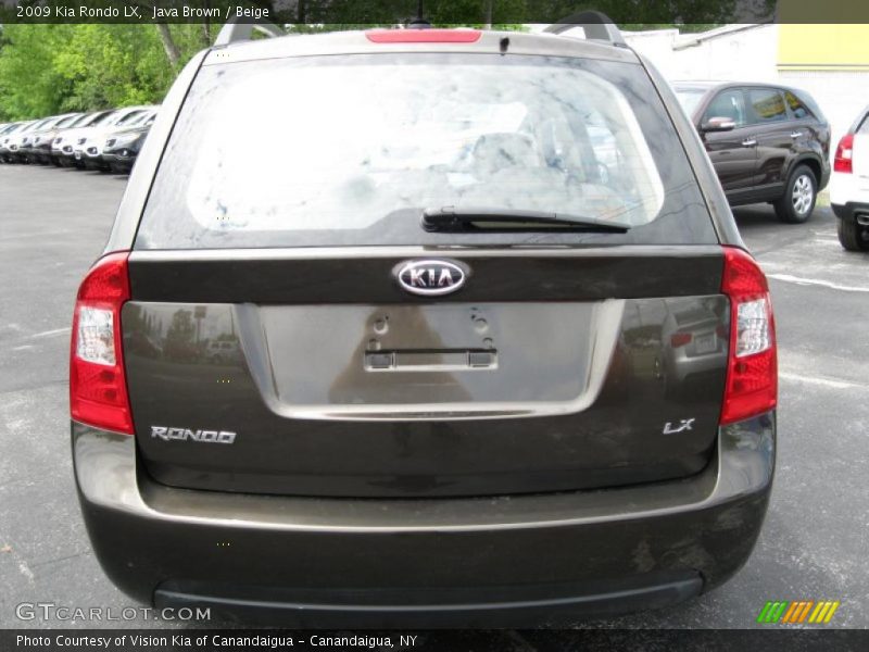Java Brown / Beige 2009 Kia Rondo LX