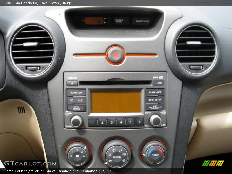 Java Brown / Beige 2009 Kia Rondo LX