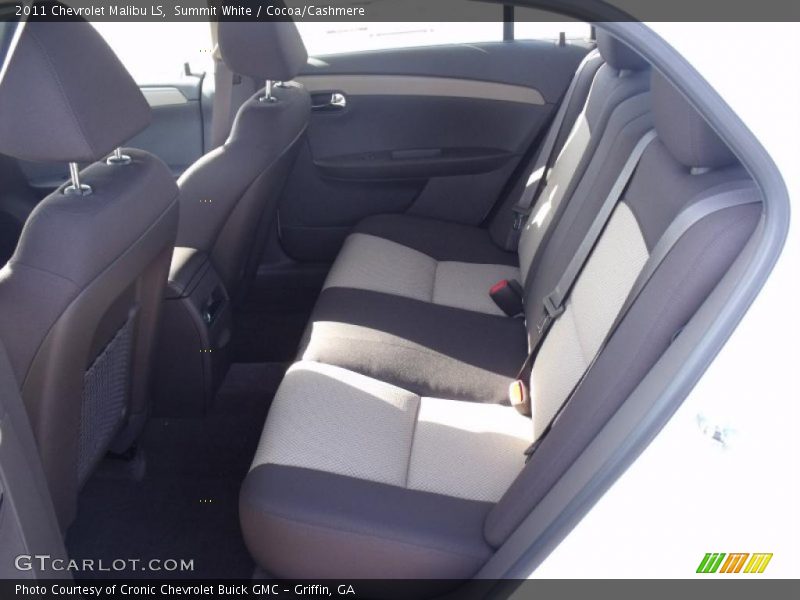 Summit White / Cocoa/Cashmere 2011 Chevrolet Malibu LS